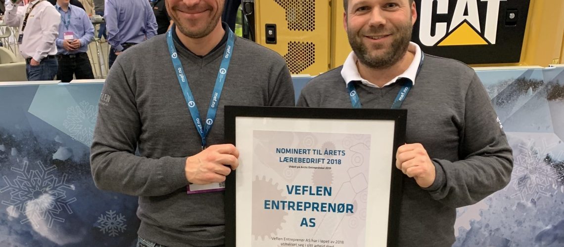 Kjetil og Hans Otto på Arctic Entrepreneur 2019